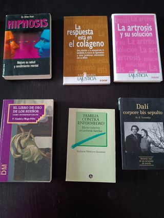 Lote libros de autoayuda 