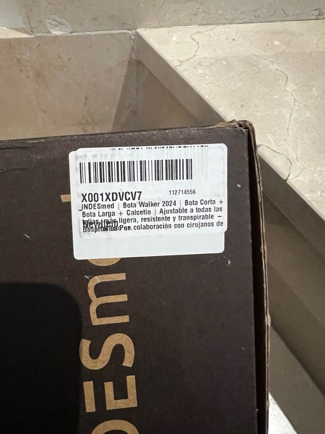 Bota walker INDESMED talla 37 a 46