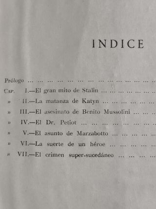 CRÍMENES DISCRETAMENTE OCULTADOS ANTIGUO AÑO 1961