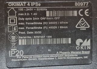 Cama Articulada eléctrica. Motor eléctrico OKIMAT