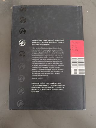 Monstruos: Una visión científica de la criptozo...