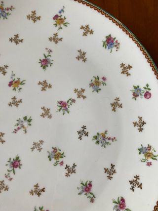 BANDEJA TARTERA PORCELANA ANTIGUA LIMOGES