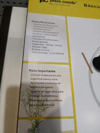 Lotto 5 bilance rotonde