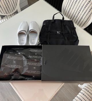 Nike MMW 005 Slide Platinum