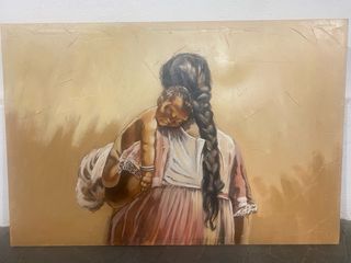 Cuadro acrílico (lienzo sin marco)