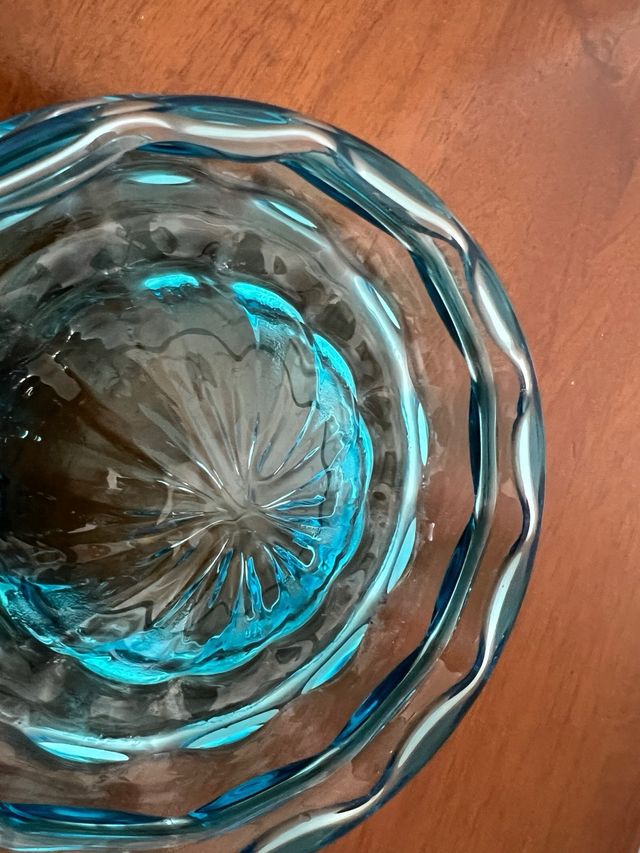 Vetro di murano firmato auras venezia vintage