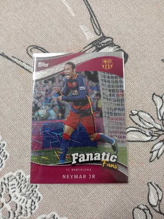 Carta Neymar Fanatic Fans Topps