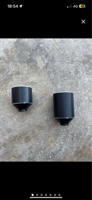 2 Pegs Oxelo para Scooter. ¡Nuevos con Tornillos!