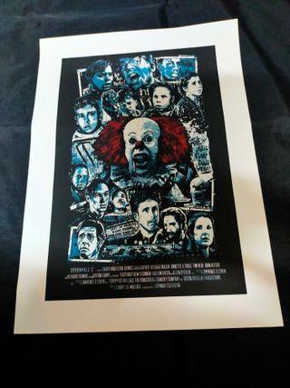 POSTERS CINE TERROR LIENZO TELA.LEER.ENCARGOS