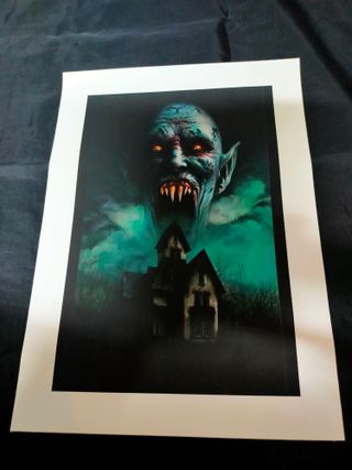 POSTERS CINE TERROR LIENZO TELA.LEER.ENCARGOS