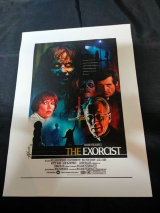 POSTERS CINE TERROR LIENZO TELA.LEER.ENCARGOS