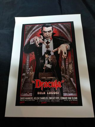 POSTERS CINE TERROR LIENZO TELA.LEER.ENCARGOS