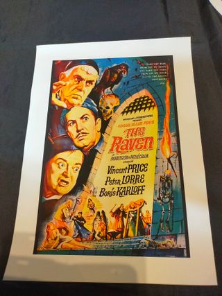 POSTERS CINE TERROR LIENZO TELA.LEER.ENCARGOS