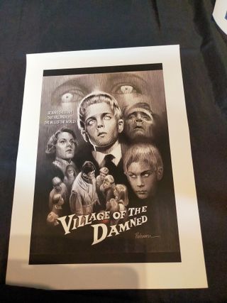 POSTERS CINE TERROR LIENZO TELA.LEER.ENCARGOS