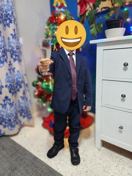 Traje chaqueta niño zara