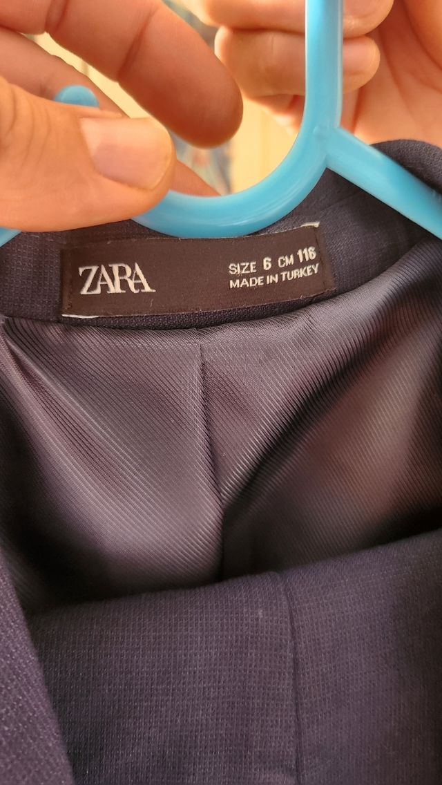 Traje chaqueta niño zara