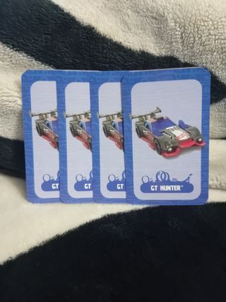 Hot Wheels Quatro Piscas-Jogo De Cartas