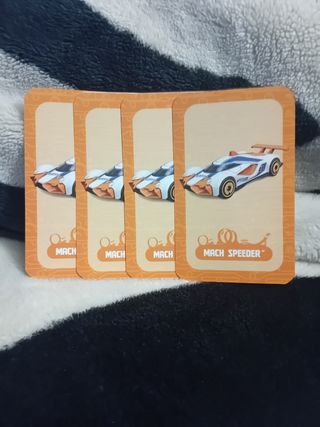 Hot Wheels Quatro Piscas-Jogo De Cartas