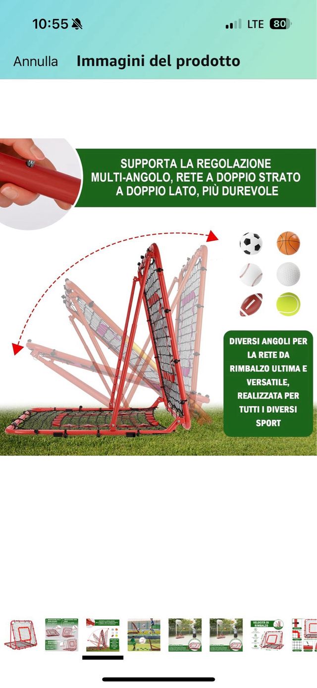 Rete Rimbalzo Calcio