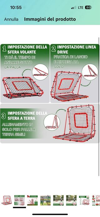 Rete Rimbalzo Calcio