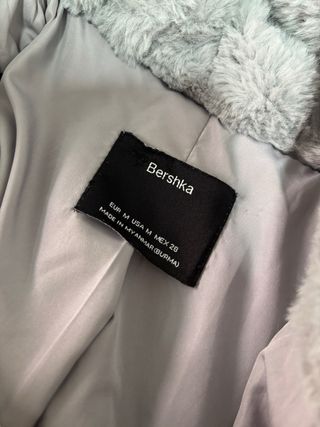 Chaquetón Pelo Bershka