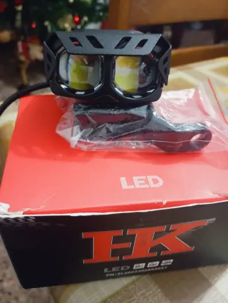 FAROS LED PARA MOTO, ojos de diablo