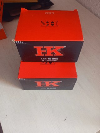 FAROS LED PARA MOTO, ojos de diablo 2 cajas