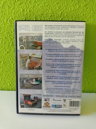 Juego PC Hotel. Juegos PC. Juego Gestión. PC