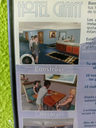 Juego PC Hotel. Juegos PC. Juego Gestión. PC