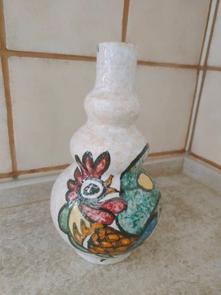 Set de plato, bol y botella de cerámica Sanguino