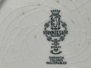 Plato pontesa floral