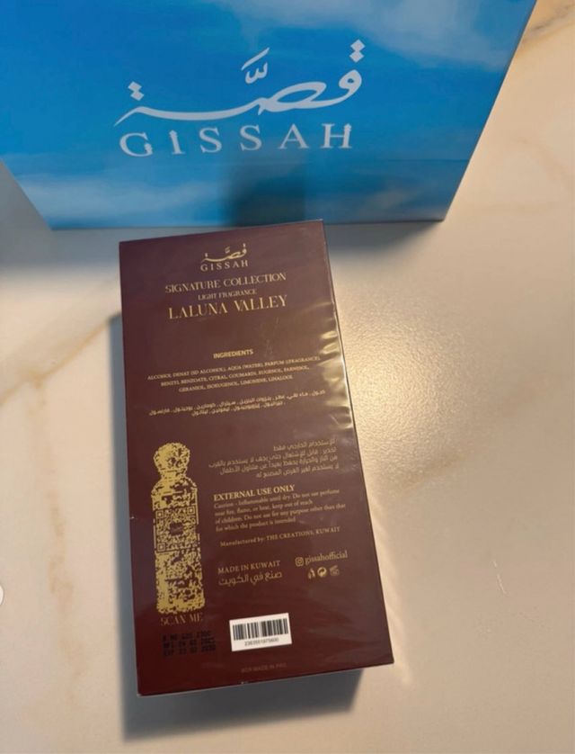 Gissah Laluna Valley 200ml Perfume de Lujo Nuevo y Sellado