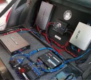 Instalacion de equipo de musica