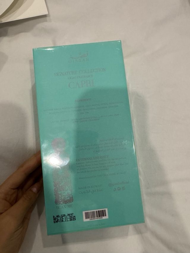Gissah Capri 200ml Perfume Unisex Fresco Elegante Verano Embotellado
