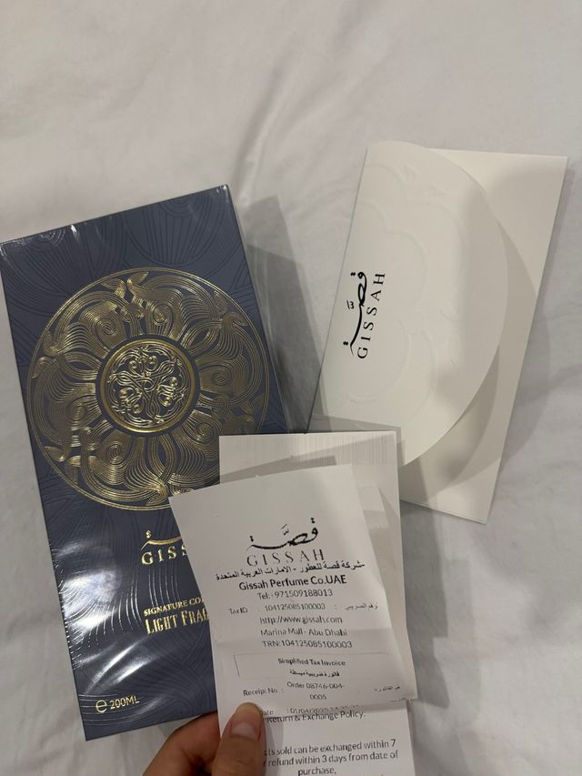 Gissah Imperial Valley 200ml Perfume Unisex Lujoso y Durader