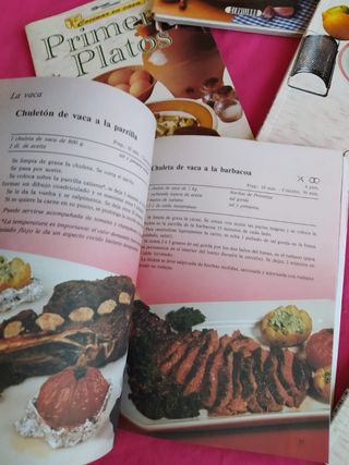 COCINAR EN CASA LOTE DE 6 LIBROS DE COCINA RECETAS