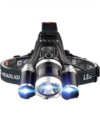 Linterna led frontal recargable 