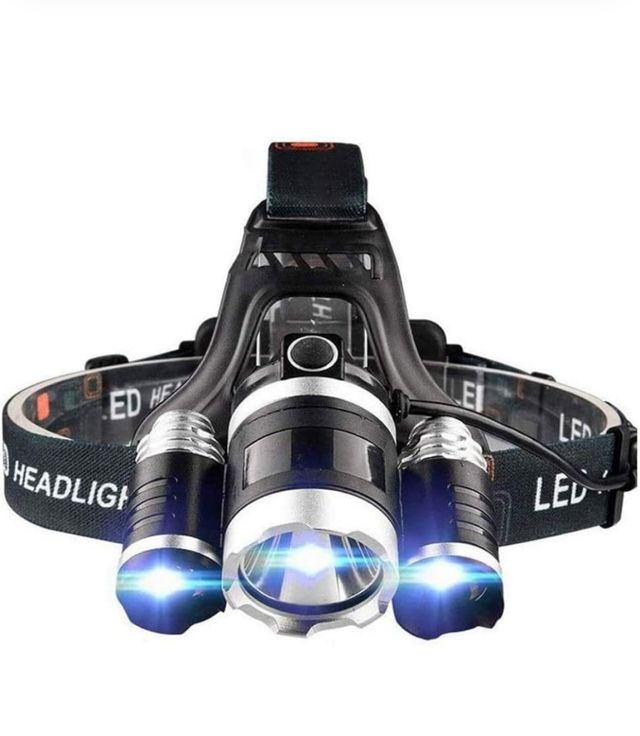 Linterna led frontal recargable