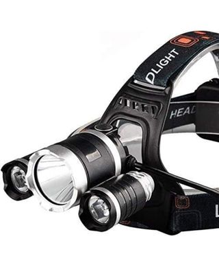 Linterna led frontal recargable 