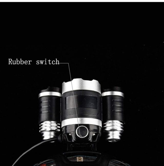 Linterna led frontal recargable