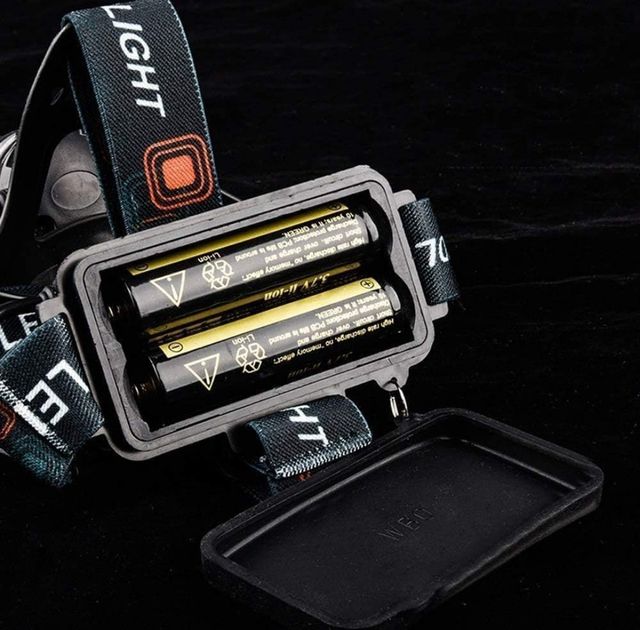 Linterna led frontal recargable