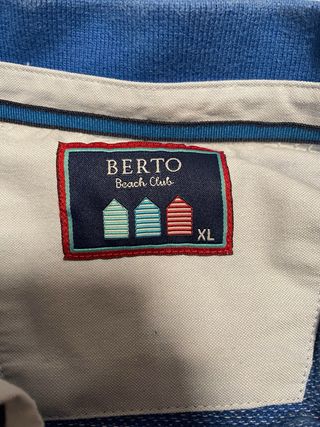Polo azul Berto