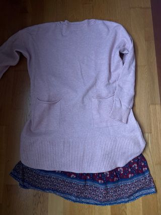 Conjunto jersey y falda