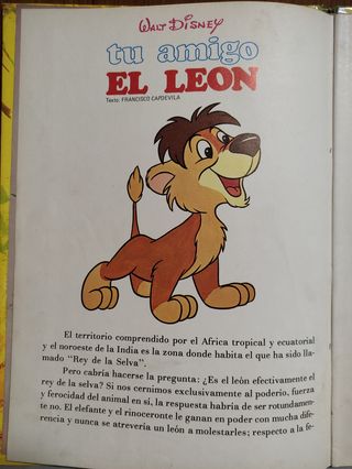 Disney Tu amigo el león 