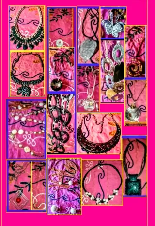 COLGANTES Y COLLARES DISTINTOS ESTILOS:1X1,5€