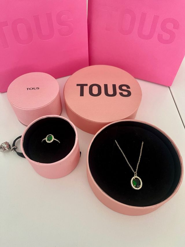 Conjunto gargantilla y anillo