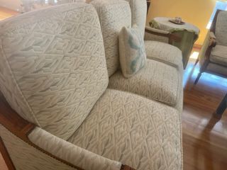 Conjunto de salón sofá de 3 plazas 2 sillones y mesita