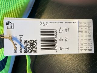 Zapatillas con clavos niña/niño 37 1/3