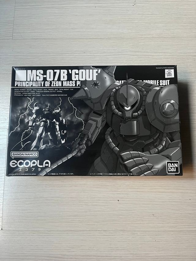 Gundam ms-07b gouf principality of zeon mass pi