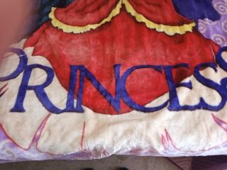 Manta infantil de princesas